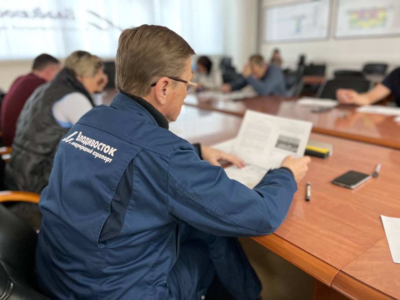 В Международном аэропорту Владивосток впервые прошел «Диктант победы»