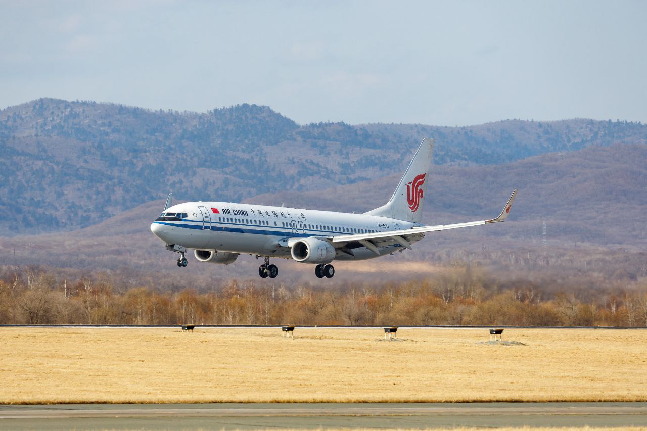 В аэропорту Владивосток торжественно открыли рейсы авиакомпании Air China в Пекин